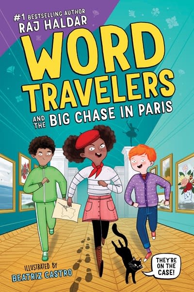Sourcebooks Explore Word Travelers and the Big Chase in Paris