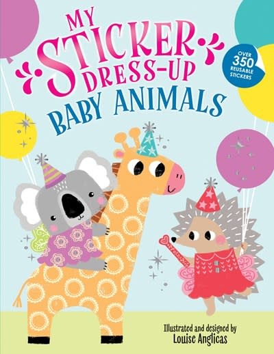 Sourcebooks Wonderland My Sticker Dress-Up: Baby Animals