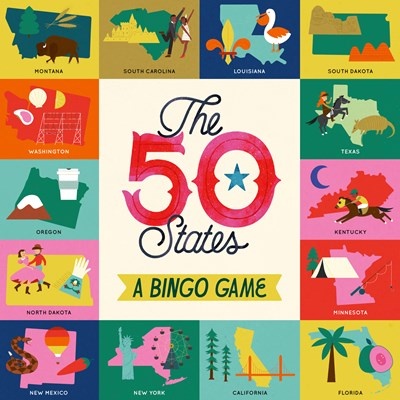 The 50 States Bingo: A Bingo Game for Explorers