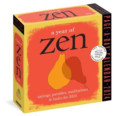 Workman Publishing Company A Year of Zen Page-A-Day Calendar 2024: Sayings, Parables, Meditations & Haiku for 2024