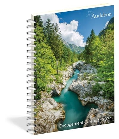 Workman Publishing Company Audubon Engagement Calendar 2024: A Tribute to the Wilderness and its Spectacular Landscapes