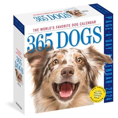 Workman Publishing Company 365 Dogs Page-A-Day Calendar 2024: The World's Favorite Dog Calendar