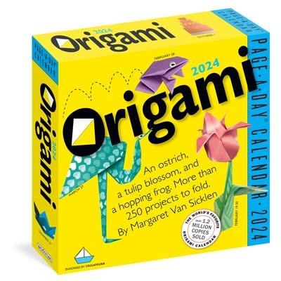 Workman Publishing Company Origami Page-A-Day Calendar 2024: More Than 250 Projects to Fold