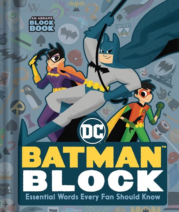 Abrams Appleseed Batman Block (An Abrams Block Book): Essential Words Every Fan Should Know