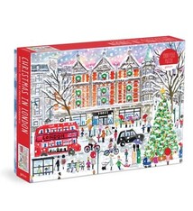 Galison Michael Storrings Christmas in London 1000 Piece Puzzle