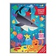 Mudpuppy Shark Party Greeting Card Puzzle