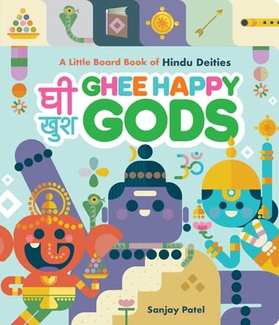 Chronicle Books Ghee Happy Gods: A Little Board Book of Hindu Deities