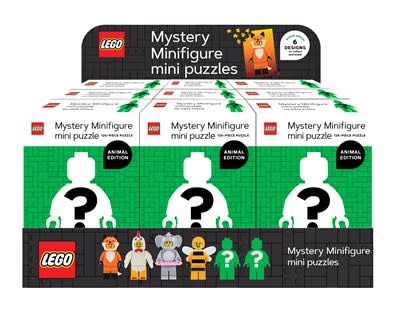 Chronicle Books LEGO Mystery Minifigure Puzzles Animal Edition