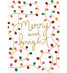 Merry and Bright Small Holiday Cards (Set of 20)