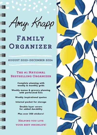 Sourcebooks 2024 Amy Knapp's Family Organizer - Linden Tree Books, Los  Altos, CA