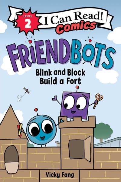 HarperAlley Friendbots: Blink and Block Build a Fort  (I Can Read!, Lvl 2)