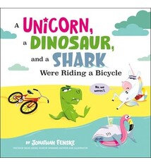 Penguin Workshop A Unicorn, a Dinosaur, and a Shark Were Riding a Bicycle