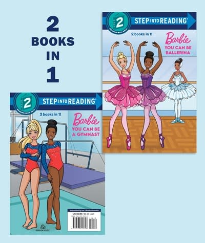 Random House Books for Young Readers You Can Be a Ballerina/You Can Be a Gymnast (Barbie)