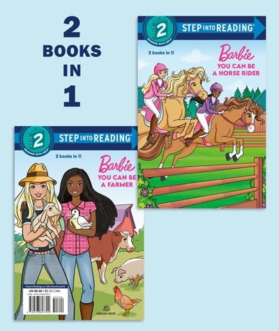 Random House Books for Young Readers You Can Be a Horse Rider/You Can Be a Farmer (Barbie)