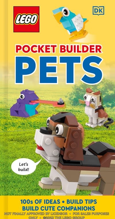 DK Children LEGO Pocket Builder Pets: Build Cute Companions