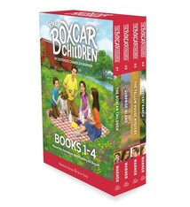 Random House Books for Young Readers The Boxcar Children Mysteries Boxed Set 1-4: The Boxcar Children; Surprise Island; The Yellow House; Mystery Ranch