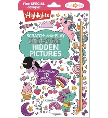 Highlights Press Scratch-and-Play Unicorn Hidden Pictures