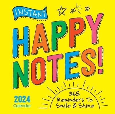 Sourcebooks 2024 Instant Happy Notes Boxed Calendar - Linden Tree Books 
