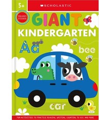 Cartwheel Books Giant Kindergarten Workbook: Scholastic Early Learners (Giant Workbook)