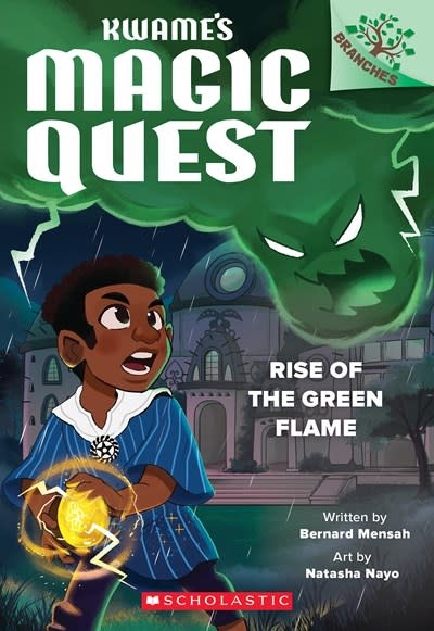 Scholastic Inc. Kwame's Magic Quest #1 Rise of the Green Flame