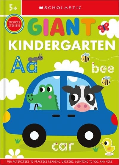 Cartwheel Books Giant Kindergarten Workbook: Scholastic Early Learners (Giant Workbook)