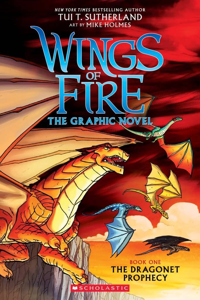 Graphix Wings of Fire Graphic Novel #1 The Dragonet Prophecy