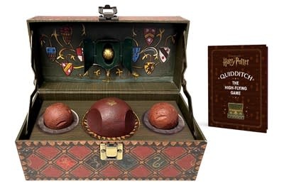 Running Press Adult Harry Potter Collectible Quidditch Set (Includes Removable Golden Snitch!)