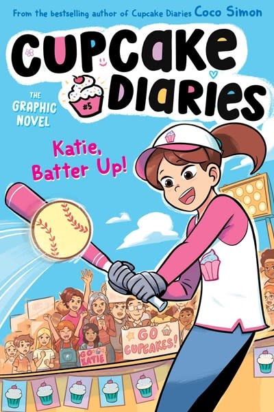 Simon Spotlight Cupcake Diaries: Katie, Batter Up! (Graphic Novel)