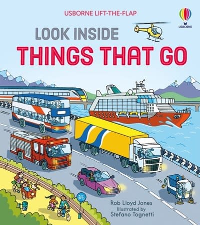 Usborne Look Inside Things That Go