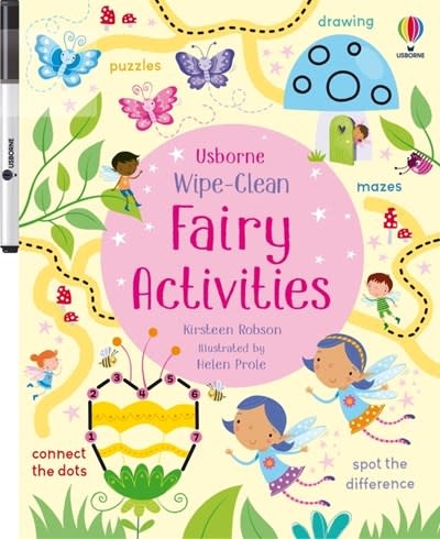 Usborne Wipe-Clean Fairy Activities