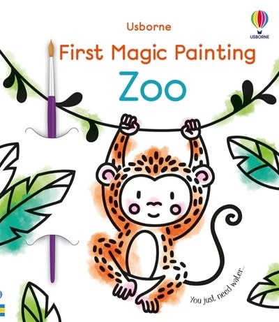 Usborne First Magic Painting Zoo