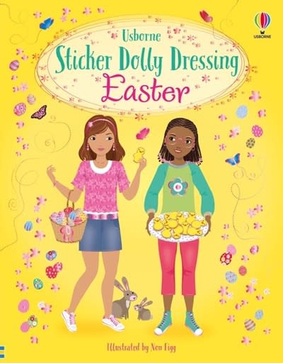 Usborne Sticker Dolly Dressing Easter: An Easter And Springtime Book For Kids