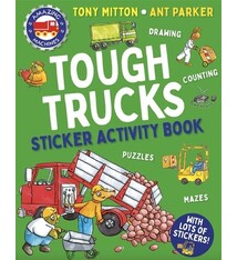 Kingfisher Amazing Machines Tough Trucks Sticker Activity Book