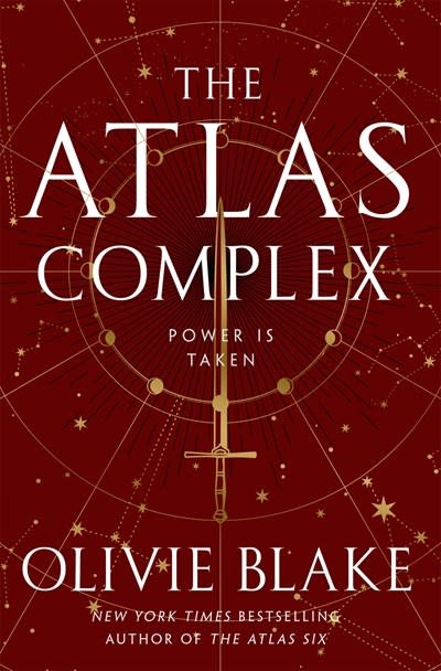 Atlas Six by Olivie Blake Dust Jacket