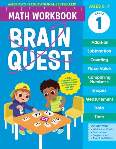 Workman Publishing Company Brain Quest Math Workbook: 1st Grade