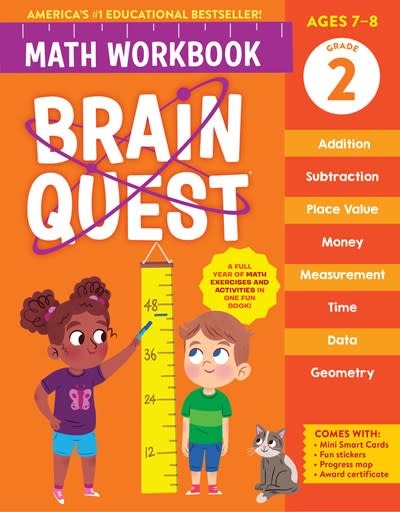 Workman Publishing Company Brain Quest Math Workbook: 2nd Grade