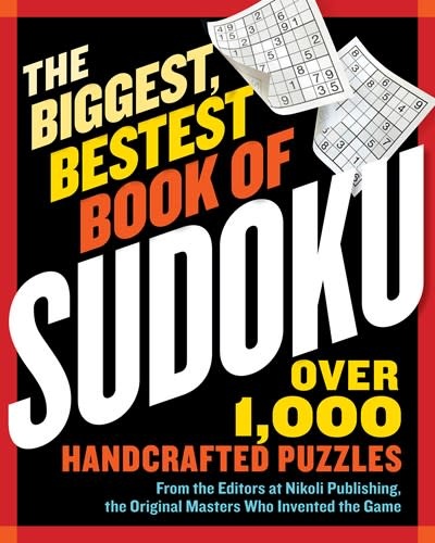 Workman Publishing Company The Biggest, Bestest Book of Sudoku