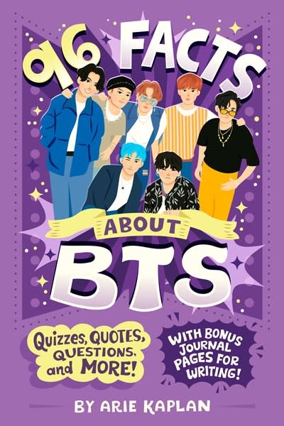Grosset & Dunlap 96 Facts About BTS: Quizzes, Quotes, Questions, and More! With Bonus Journal Pages for Writing!