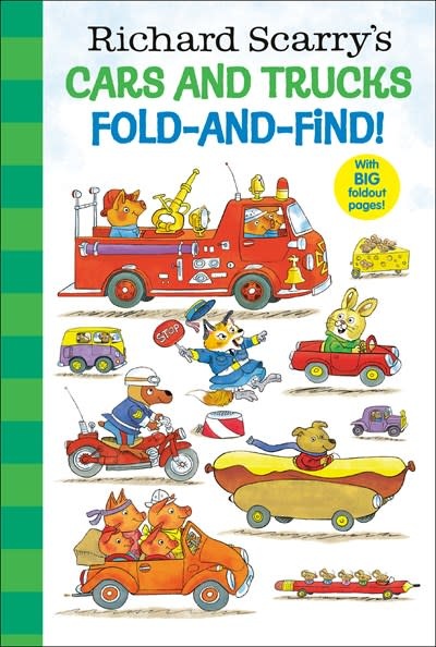 Random House Books for Young Readers Richard Scarry's Cars and Trucks Fold-and-Find!