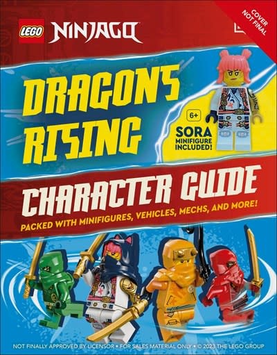DK Children LEGO Ninjago Dragons Rising Character Guide: With LEGO Sora Minifigure