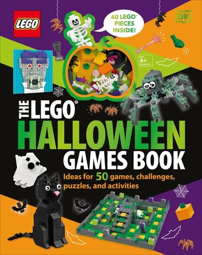 DK Children The LEGO Halloween Games Book: 50+ Scarily Fun Games, Challenges, Puzzles, and Activities