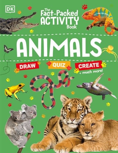 DK Children The Fact-Packed Activity Book: Animals