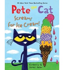 HarperCollins Pete the Cat Screams for Ice Cream!