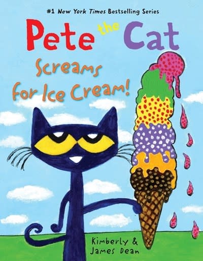 HarperCollins Pete the Cat Screams for Ice Cream!