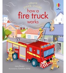 Usborne Peek Inside How a Fire Truck Works