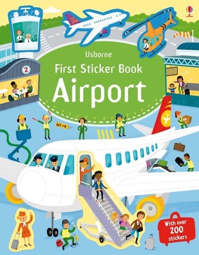 Usborne First Sticker Book Airport