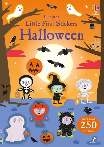 Usborne Little First Stickers Halloween: A Halloween Book for Kids