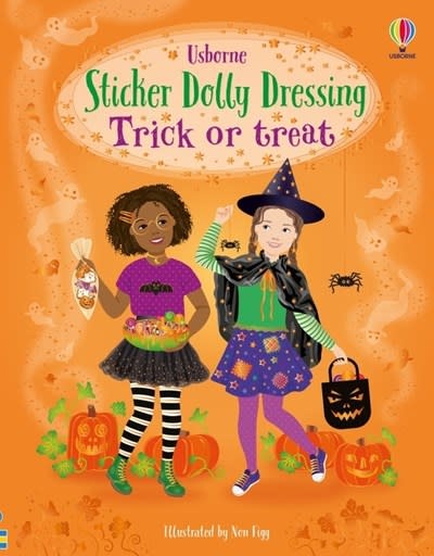 Usborne Sticker Dolly Dressing Trick or treat