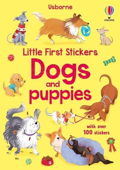 Usborne Little First Stickers Dogs and Puppies