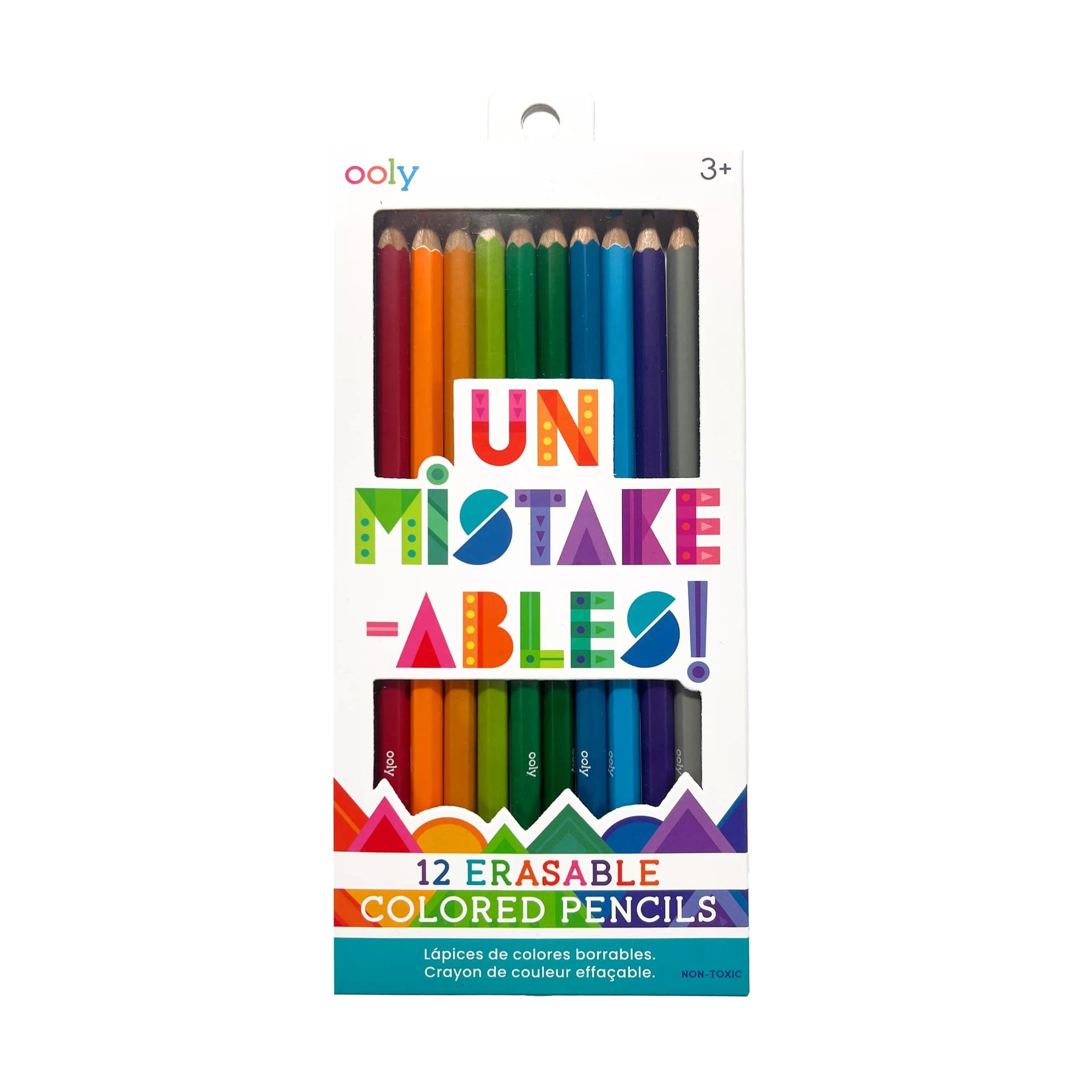 Ooly Un-Mistake-Ables Colored Pencils (Set of 12)